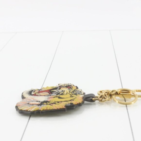Gucci Embroidered Tiger Keychain Bag Charm - Picture 5 of 5